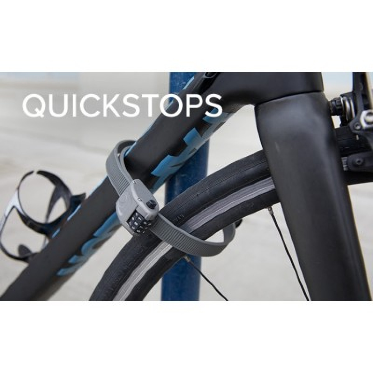 OTTOLOCK Hexband 152cm Cinch Lock Bike Lock Grey Velonova